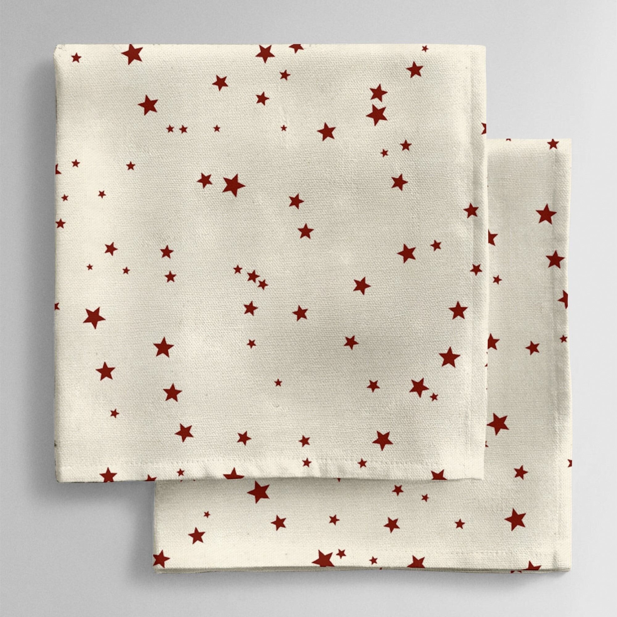 Lot de 2 serviettes Joyeux Noël 23-101