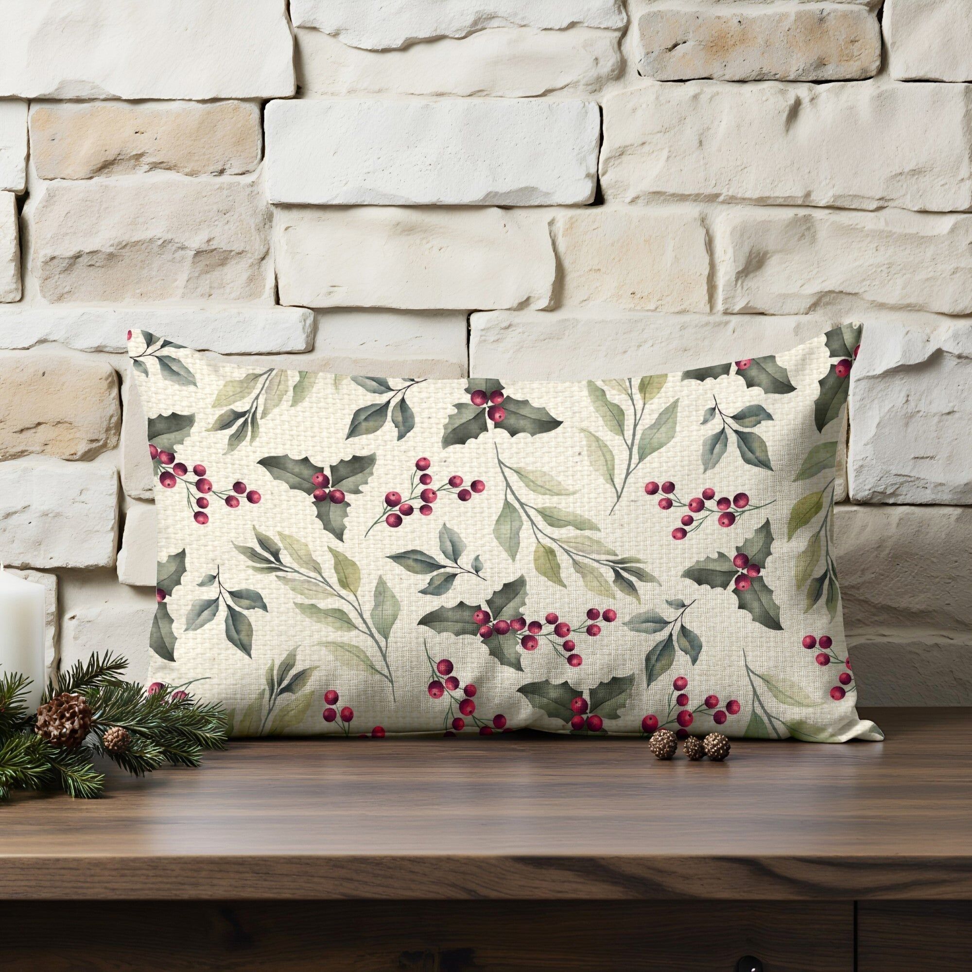 Housse de coussin 100% coton Belum Christmas 13-102 30x50 cm