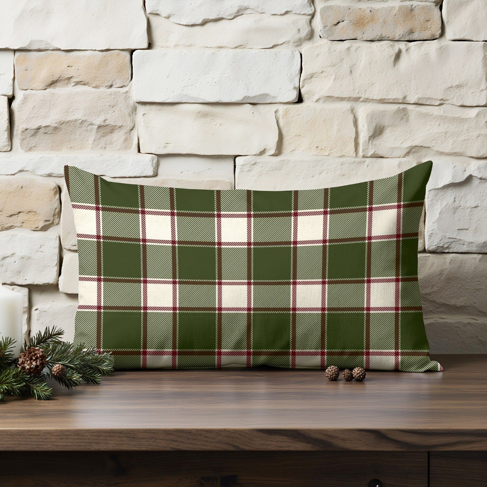 Housse de coussin 100% coton Christmas Wish 11 30x50 cm