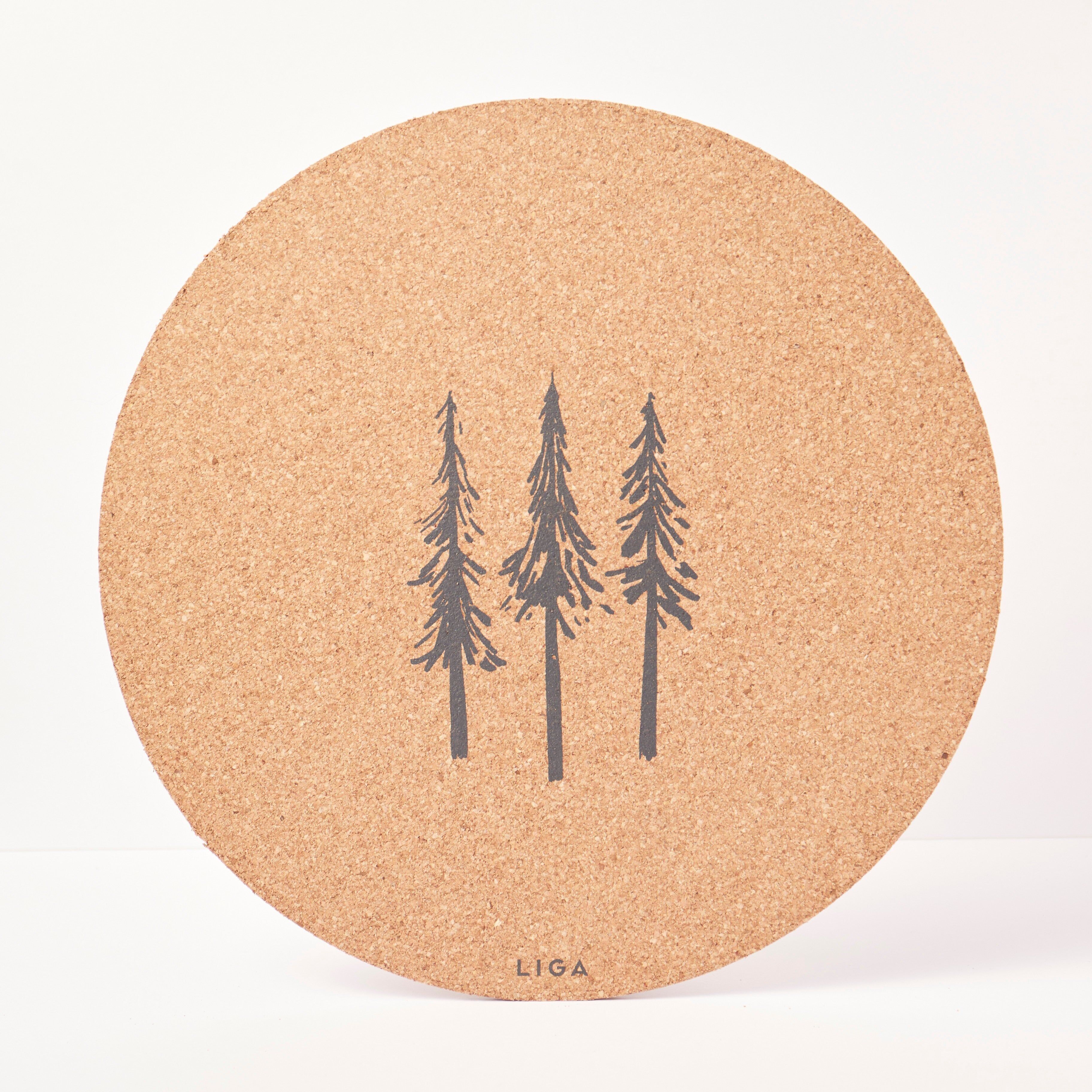 Sottopiatti Cork Max | Abete