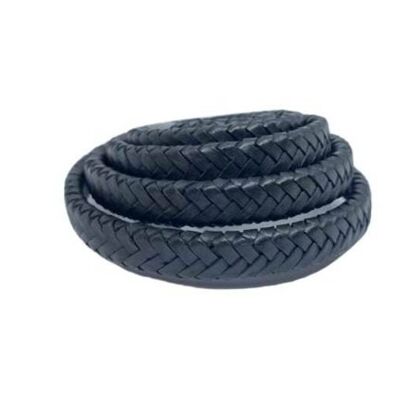 Estilo Kajur ovalado de 12 mm x 6 mm - SE-Negro mate