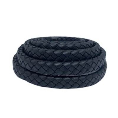 Estilo Kajur ovalado de 10 mm x 5 mm - SE-Negro mate