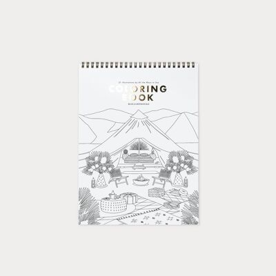 Libro para colorear Book Bliss & Botanicals