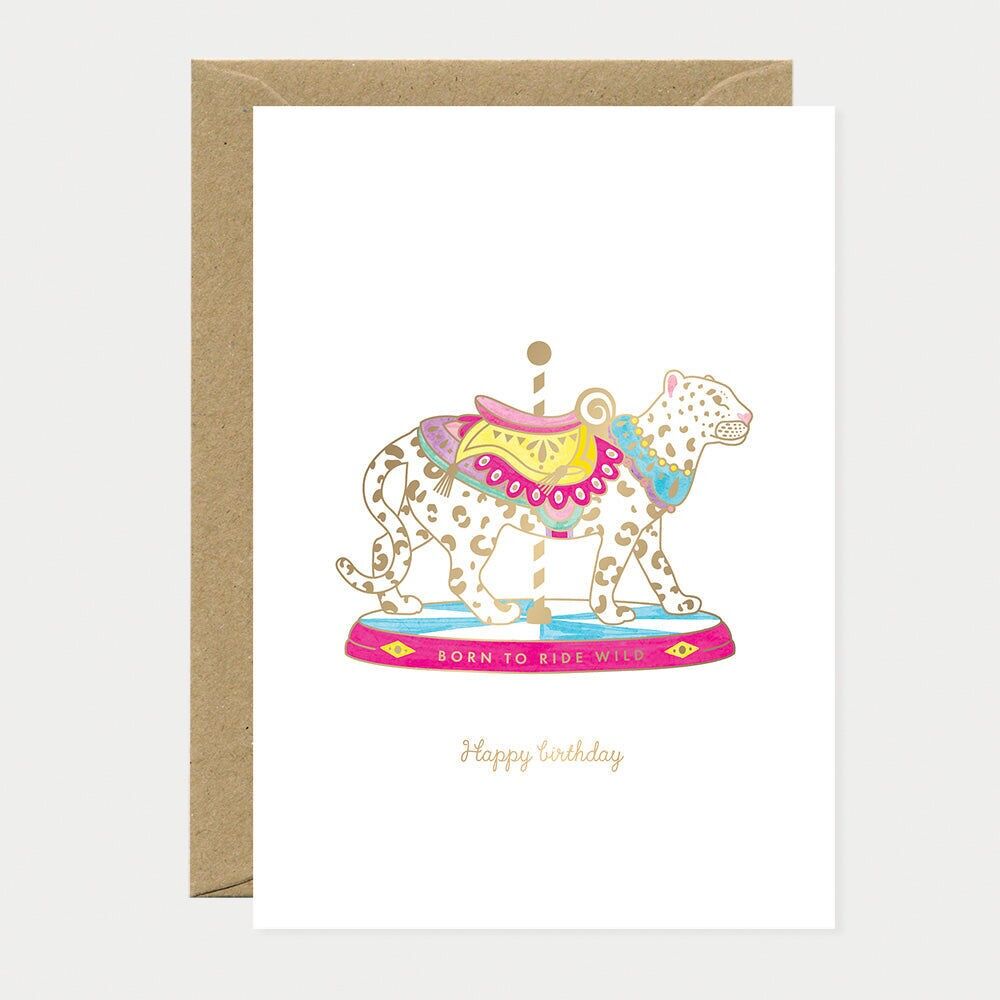 Ride Wild - Greeting card