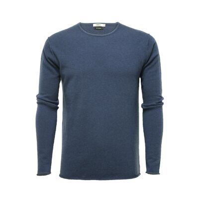 Maglione girocollo in cashmere e jeans Ripley