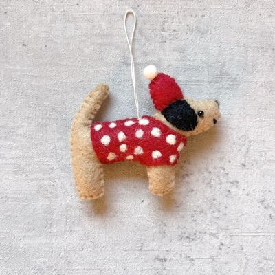chien de Noël