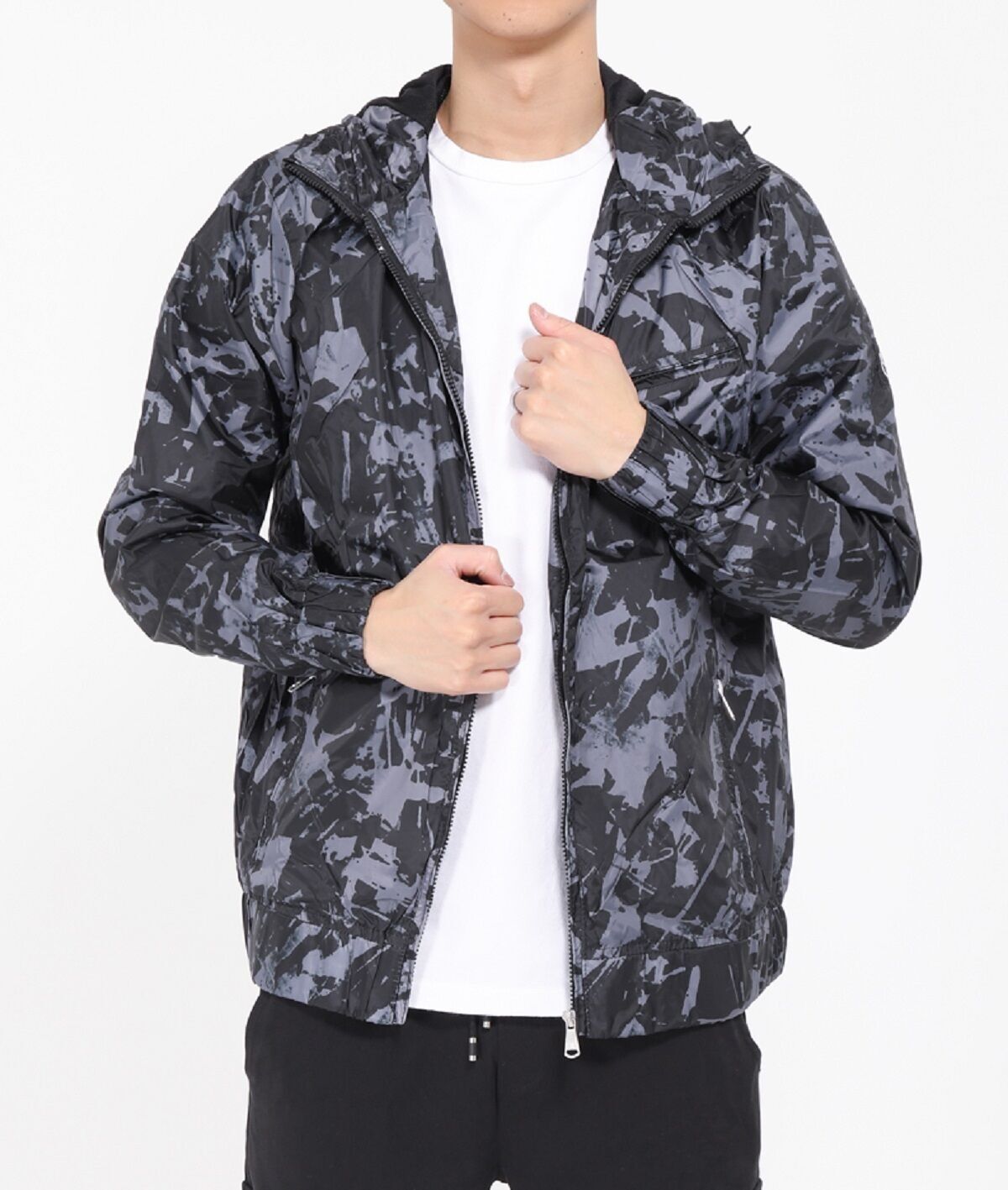 Giacca a vento-VALALHA-NERO-Confezione da 6 pezzi (Taglie assortite)