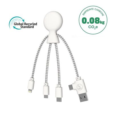 🔌 Cavo di ricarica multi-connettore Mr Bio Recycle🔌