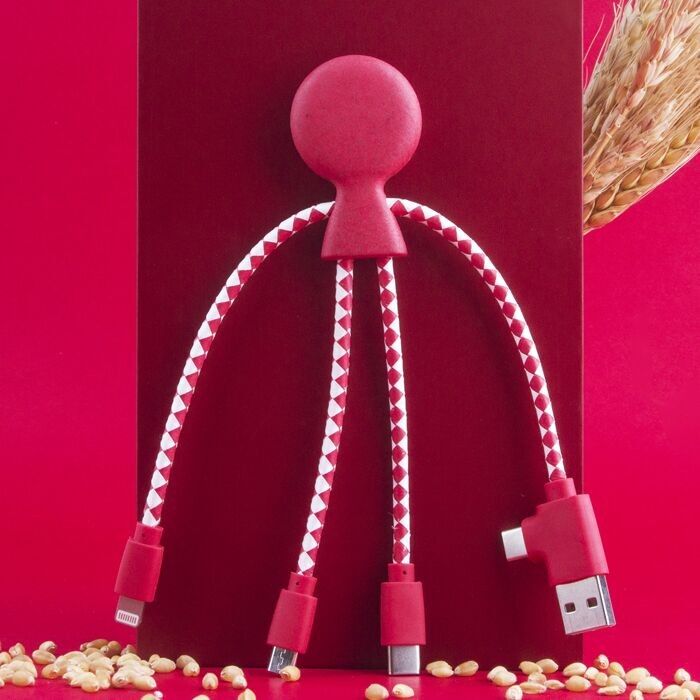 🔌 Mr Bio Recycle Multi-Connector-Ladekabel🔌