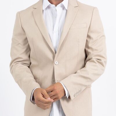 Giacca Blazer NOBARA - BEIGE - Confezione da 6 pezzi (taglie assortite)