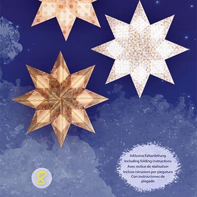 Stelle trasparenti della finestra