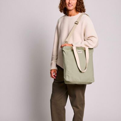 Borsa Paul Tote verde argilla