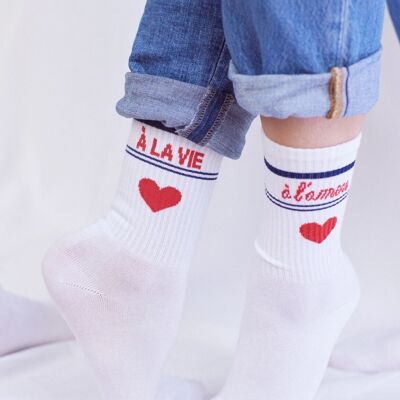 Calzini bianchi dell'amore