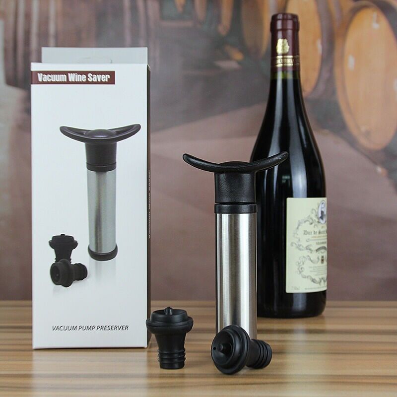  SET WINE VACUUM SEALER + 2 STOPPERS