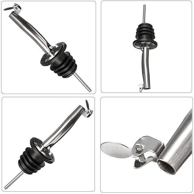 VERSATORE PER LIQUORI CON TAPPO AUTOMATICO