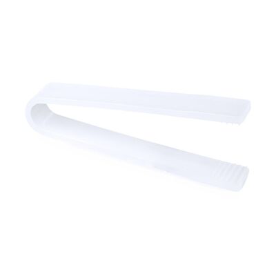 ABRAZADERA DE PLÁSTICO 2.4 X 15.5 X 3.5 CM | 33 GR. CON ACABADO BLANCO SUAVE Y ELEGANTE.