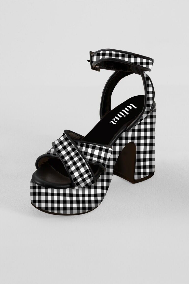 Platform heel sandal - Pomodori - Tomatoes
