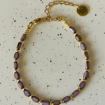 Bracciale Glaskraal Paars