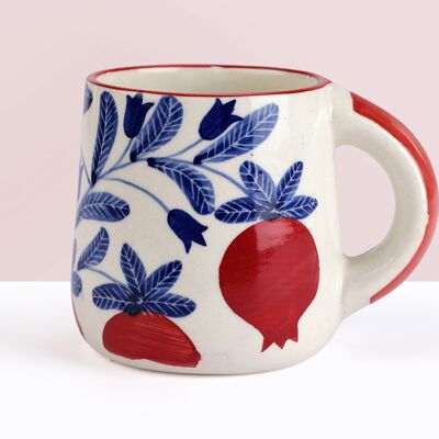 Tasse à café Anaar - Rouge, 3.5 x 3 pouces