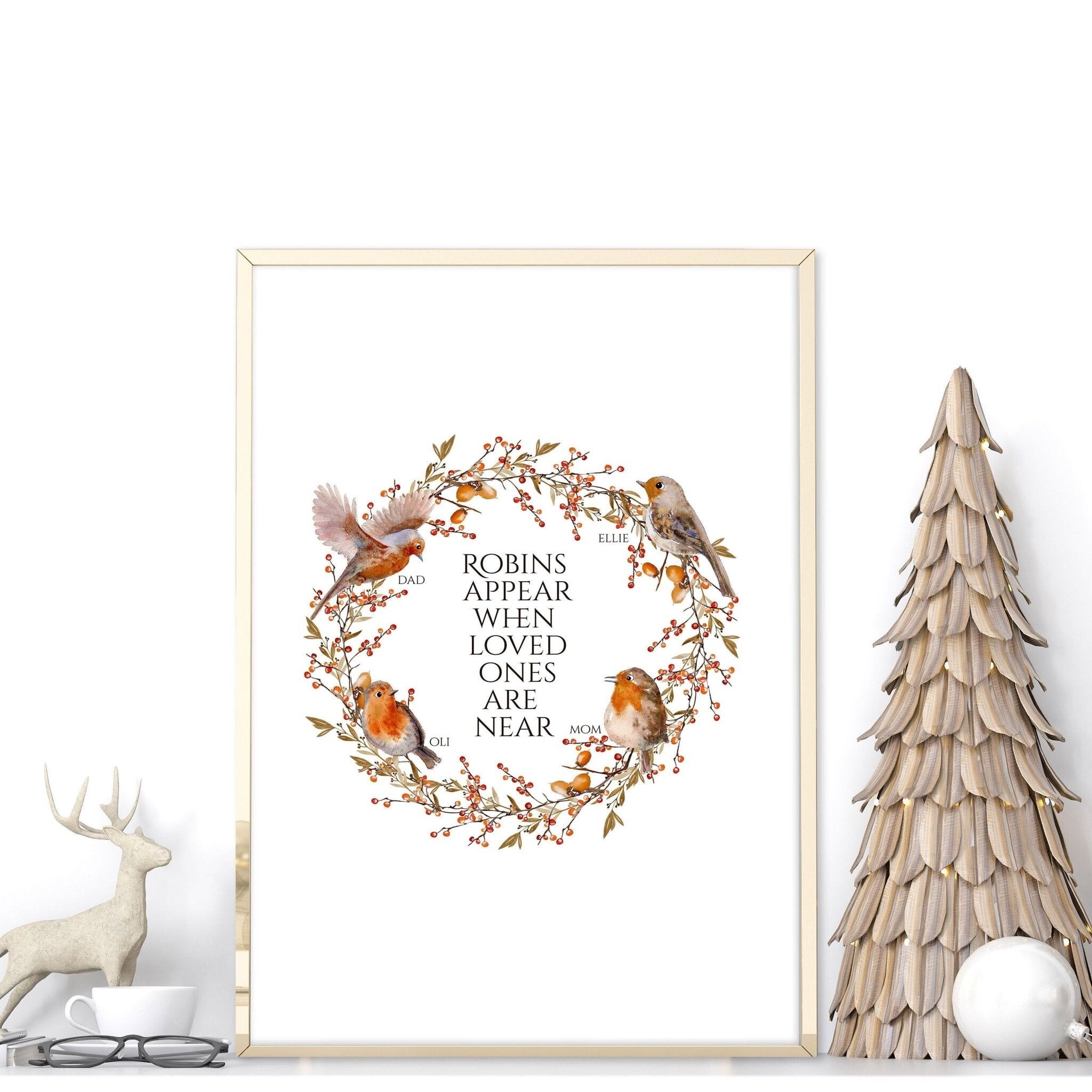 Arbre généalogique personnalisé pour la décoration de Noël