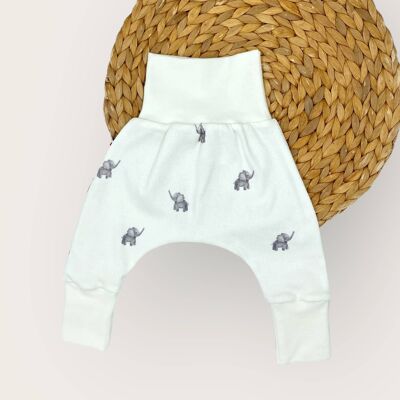 Pantaloni harem regolabili Ben Baby | 3 taglie da 3 mesi a 5 anni