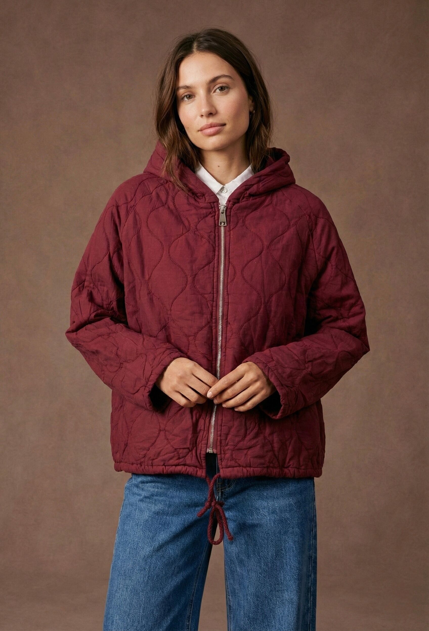 Veste matelassée à capuche PV2536