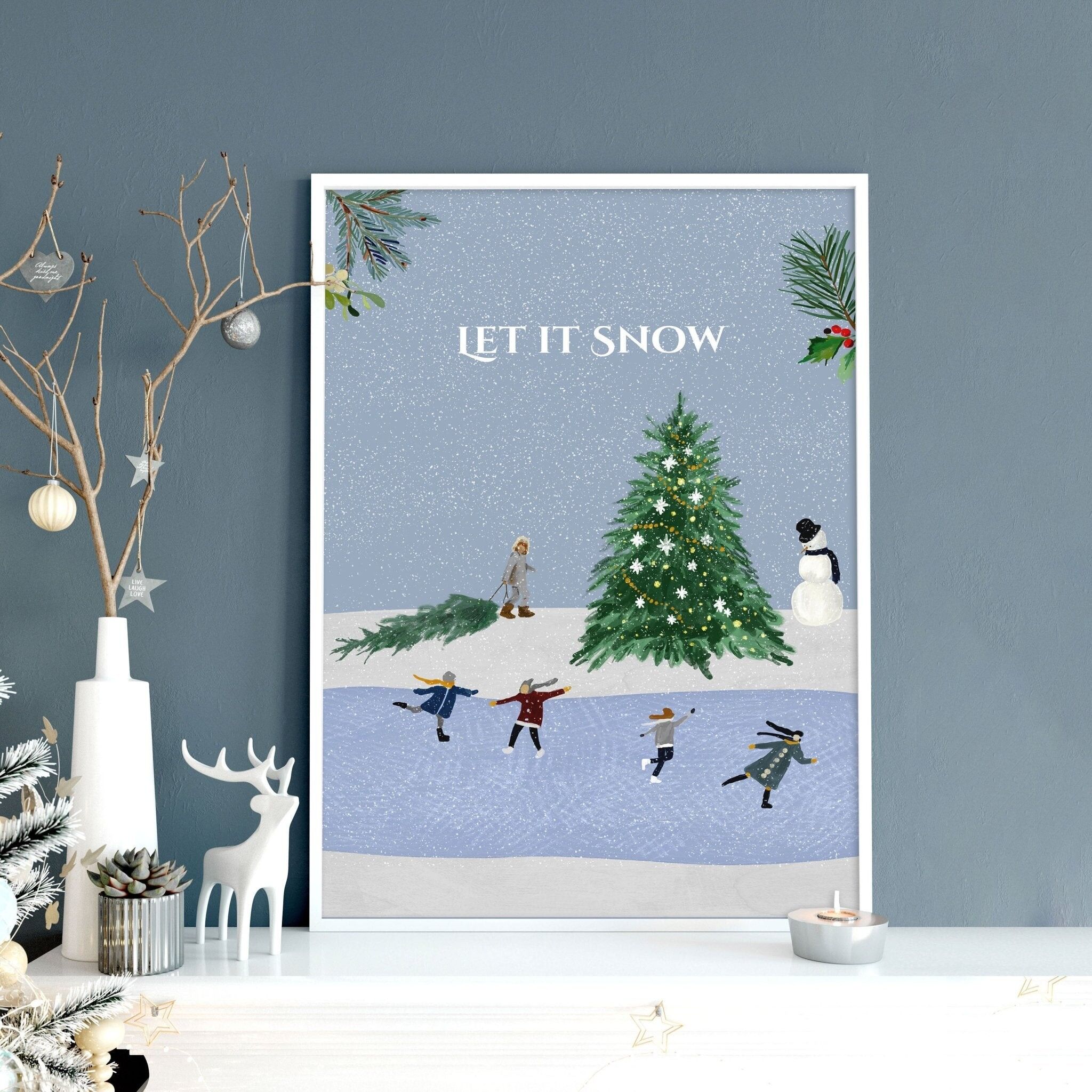 Art de Noël | Impression d'art unique