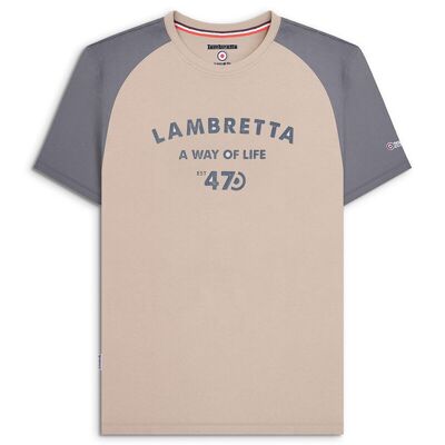 T-shirt Raglan 47 Stone AW25