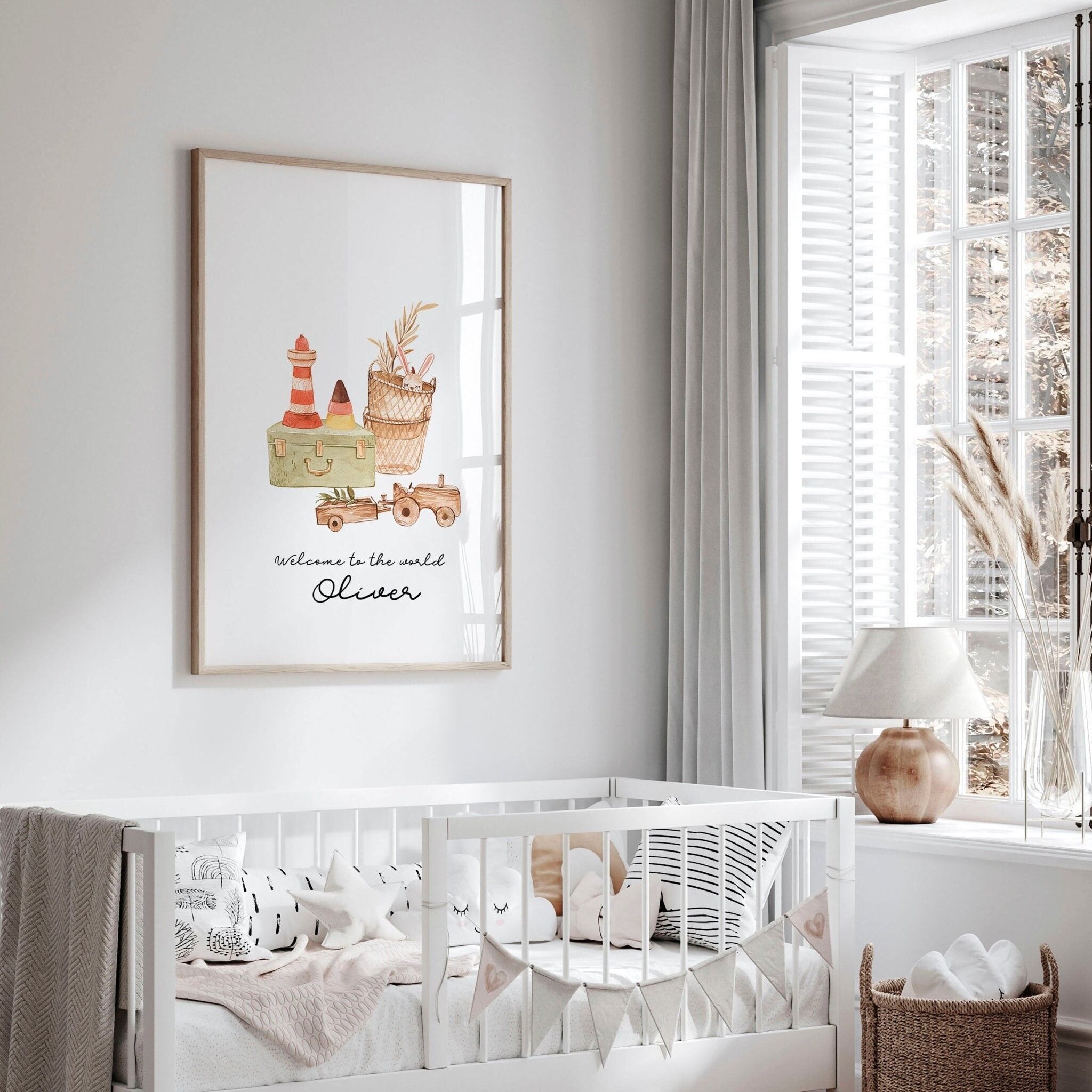 Deko-Ideen für das Spielzimmer | Wand-Kunstdruck für das Jungenzimmer