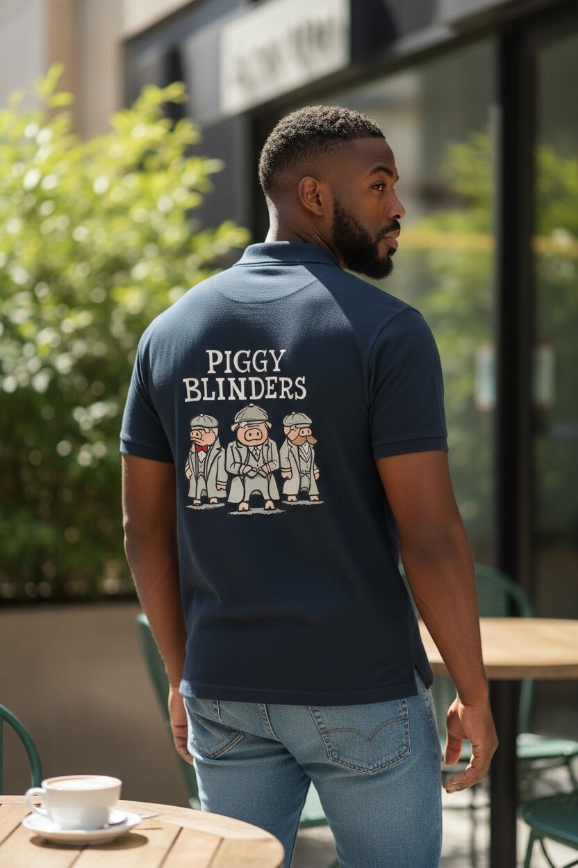 Flocker | Piggy Blinders | Magliette da uomo