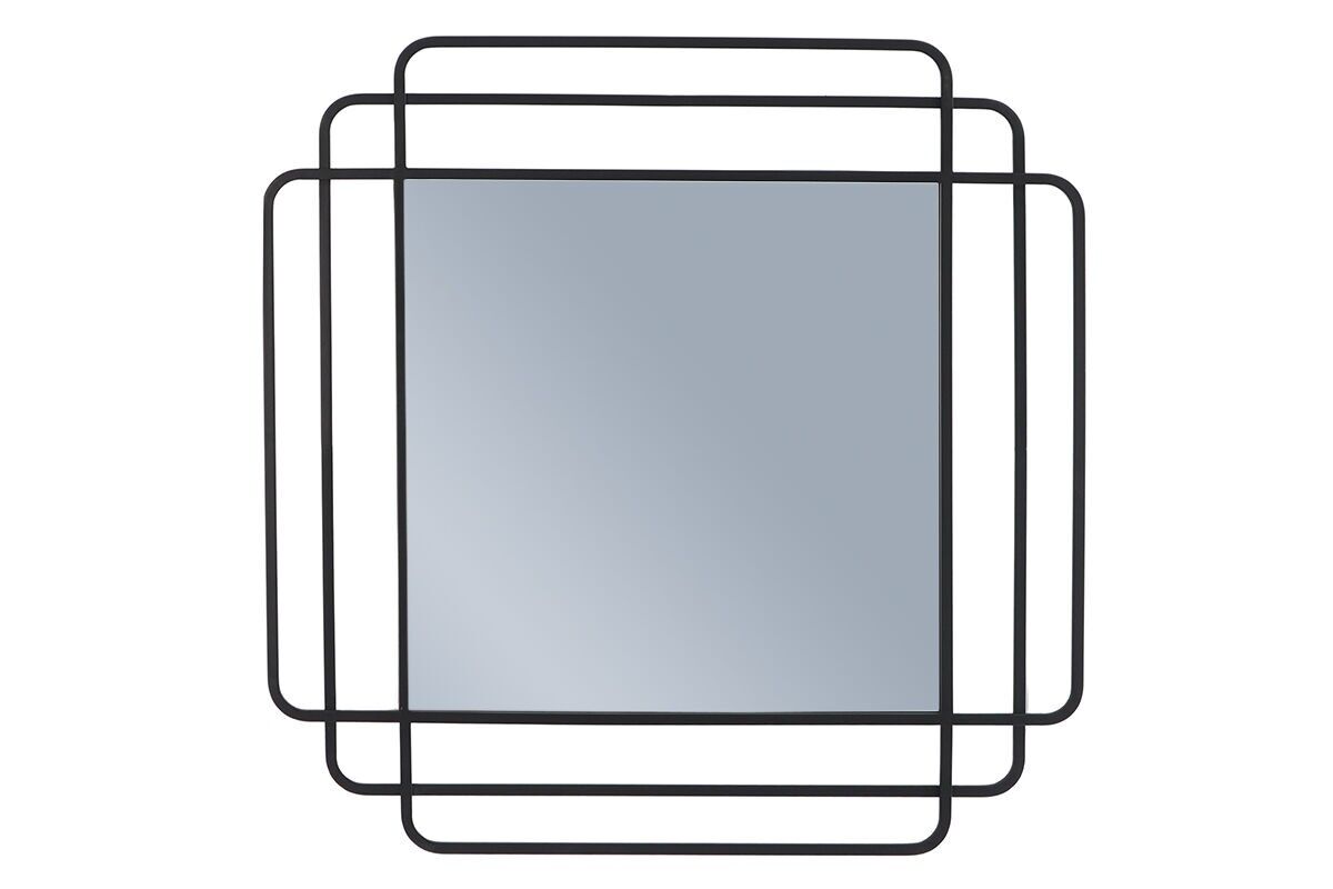 MI01047 - SPECCHIO QUADRATO IN METALLO - IRON ART