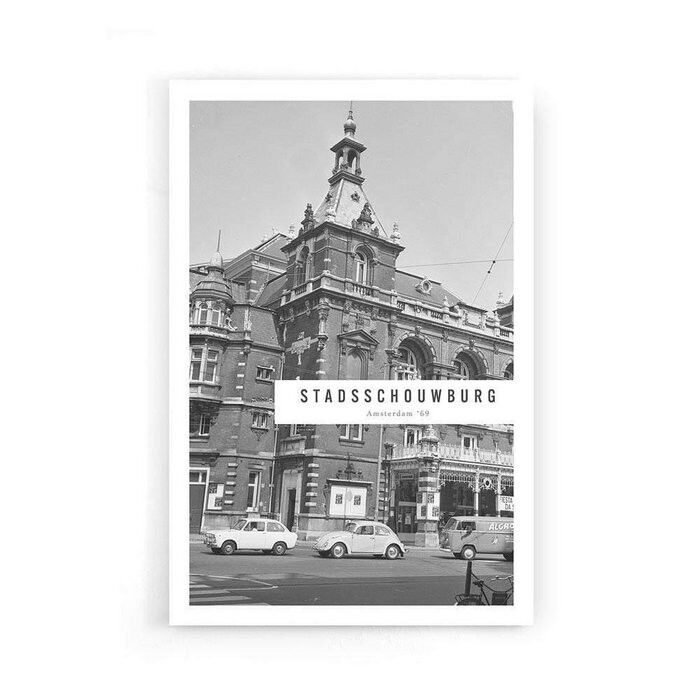 Stadttheater '69 - Leinwand - 30 x 45 cm