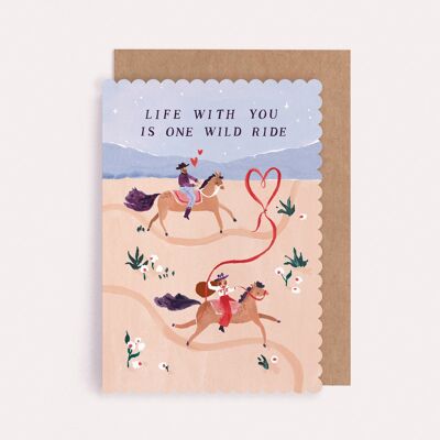 Carte « Randonnée sauvage » | Cartes d'anniversaire | Cartes de Saint-Valentin