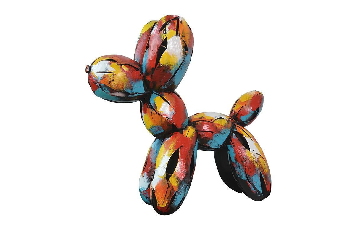 SD1121 - METALL-HUNDESKULPTUR - PIGMENT