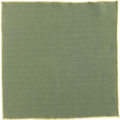 Serviette de table recyclée Grace Matcha 40 x 40