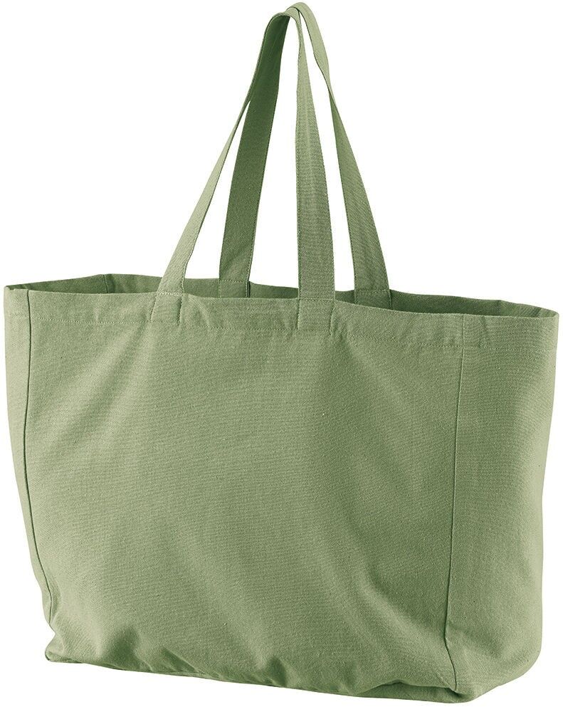 Borsa della spesa riciclata Grace Matcha 35 x 40 x 15