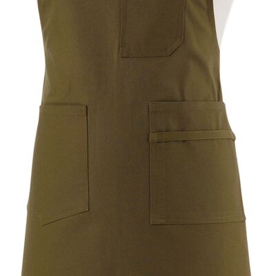 Léo Khaki Kitchen Apron 70 x 90