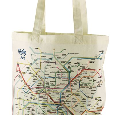 Borsa tote RATP Ecru 38 x 42
