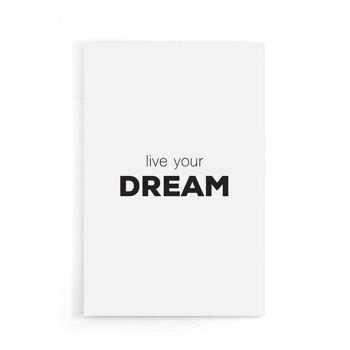 Vivez votre rêve - Toile - 30 x 45 cm 7