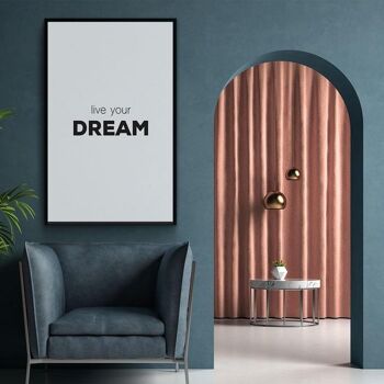 Vivez votre rêve - Toile - 120 x 180 cm 4