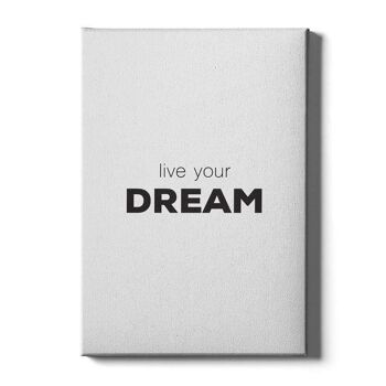 Vivez votre rêve - Toile - 120 x 180 cm 6