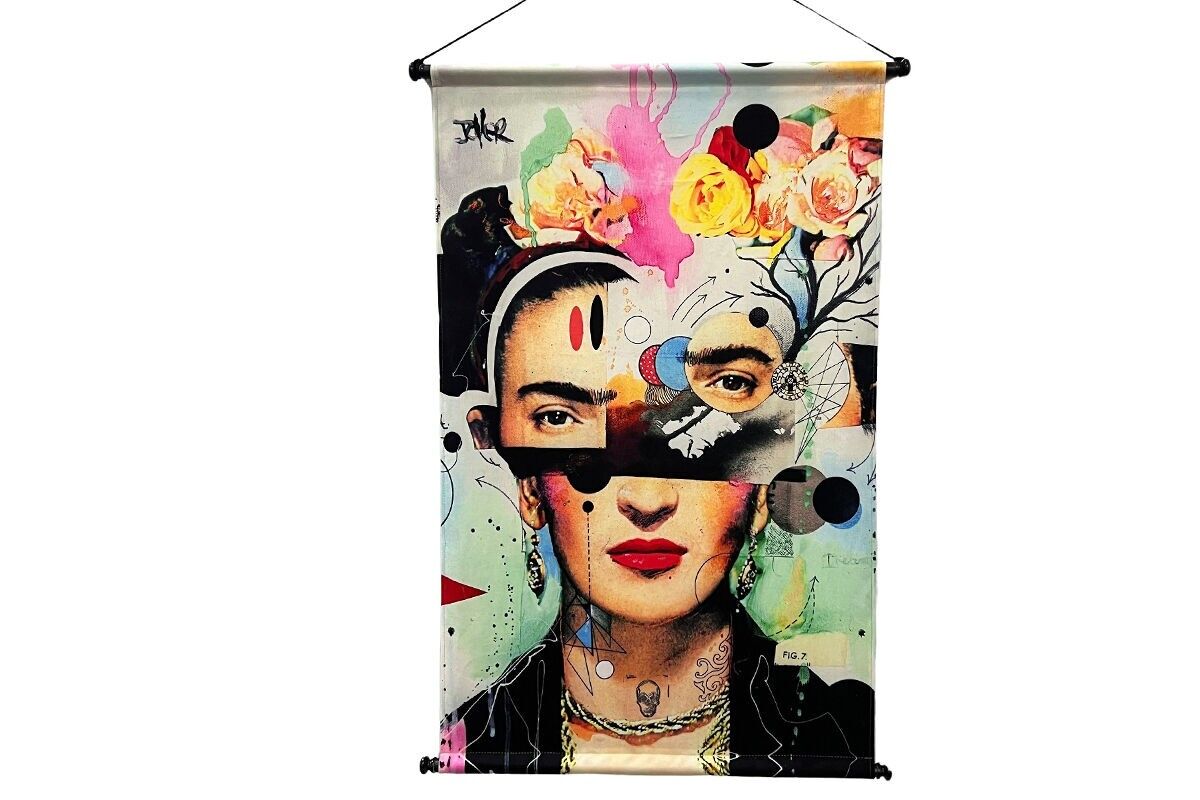 TOILE KAKEMONO FRIDA PAR LOUI JOVER - GALLERY