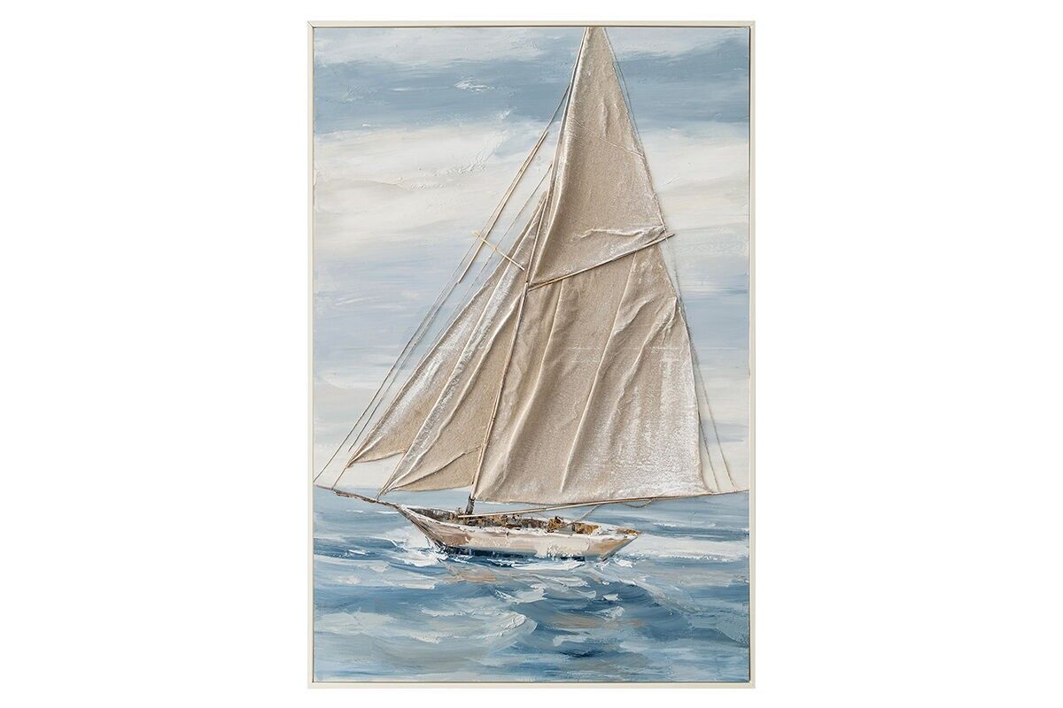 TA7070 - PINTURA DE RELIEVES DE BARCO DE VUELO AL VIENTO - GALERÍA