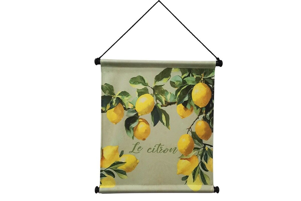 TA7101 – KAKEMONO LEMON CANVAS – GALERIE
