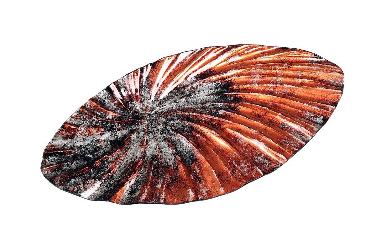 VA10476 - PIATTO OVALE IN RAME GM - ACAPULCO