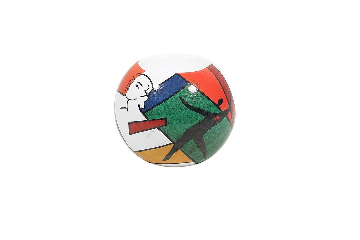 PORTACANDELE IN CERAMICA MATISSE SPIRIT - ACAPULCO