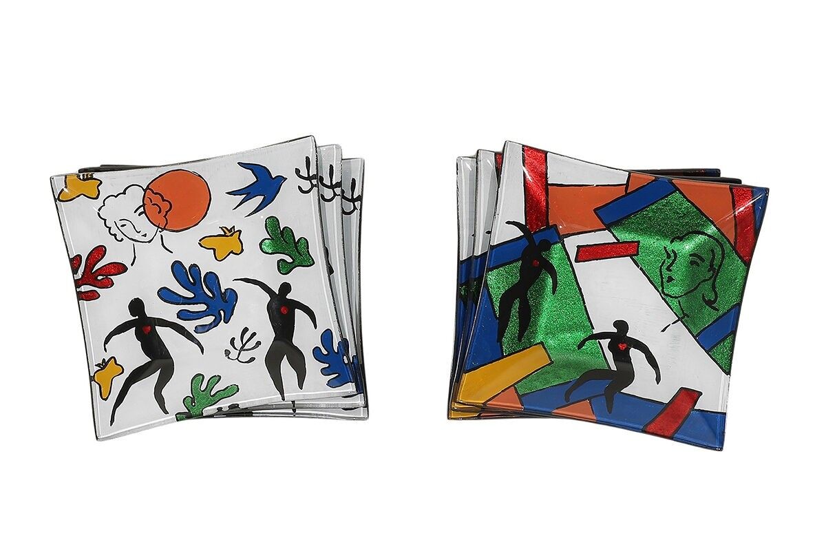 BICCHIERI QUADRATI IN VETRO MATISSE SPIRIT - ACAPULCO