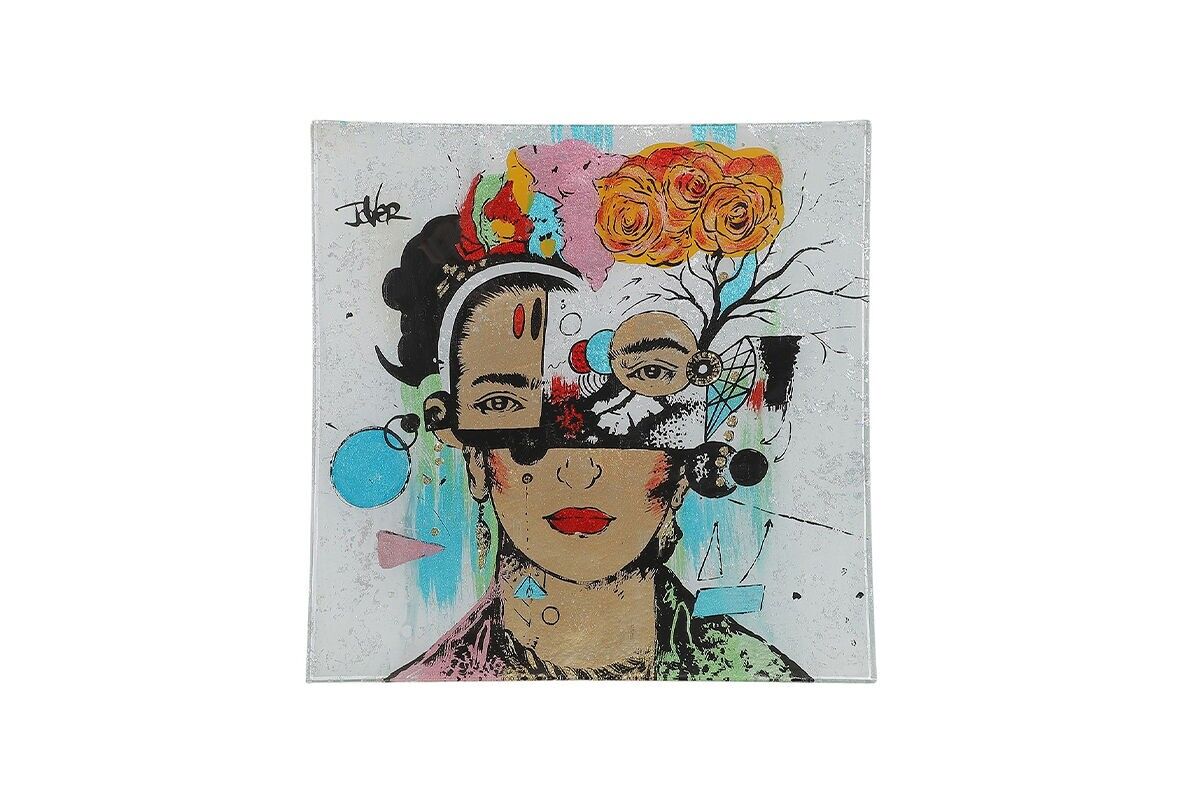 LOUI JOVER QUADRATISCHE GLASSCHALE - ACAPULCO