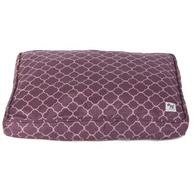 Molly Mutt Nachhaltiger, nachfüllbarer Hunde- und Katzenbettbezug – Royals (Elegantes Lila) – Haustierbetten aus hochwertigem, atmungsaktivem, zertifiziertem 100 % Baumwoll-Canvas – Maschinenwaschbar