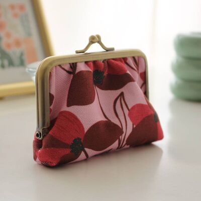 Porte-monnaie Ally tupile rose
